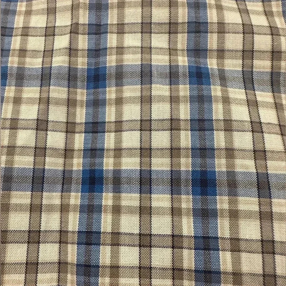 Peter Millar button up long sleeve plaid shirt size large - Picture 6 of 6